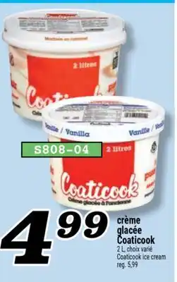Marché Richelieu CRÈME GLACÉE COATICOOK | COATICOOK ICE CREAM offer