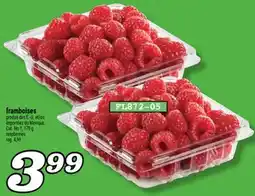 Marché Richelieu FRAMBOISES | RASPBERRIES offer