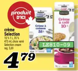 Marché Richelieu CRÈME SELECTION | SELECTION CREAM offer