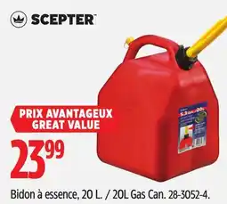 Canadian Tire Scepter 20L Gas Can offer