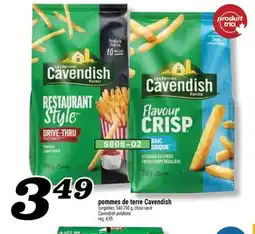 Marché Richelieu POMMES DE TERRE CAVENDISH | CAVENDISH POTATOES offer