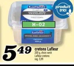 Marché Richelieu CRETONS LAFLEUR | LAFLEUR CRETONS offer