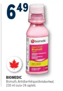 Familiprix BIOMEDIC, Antidiarrheal, 230ml or 24caplets offer