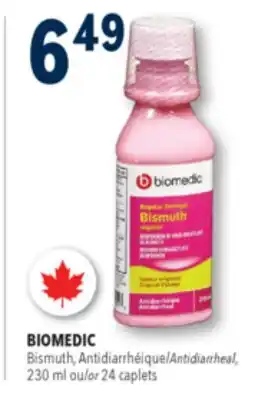 Familiprix BIOMEDIC, Antidiarrheal, 230ml or 24caplets offer