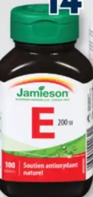 Familiprix JAMIESON, Vitamines C Vitamine E offer