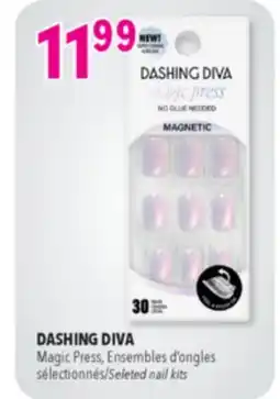 Familiprix DASHING DIVA, Magic Press, Seleted nail kits offer