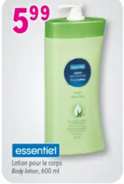 Familiprix ESSENTIEL, Body lotion, 600 ml offer