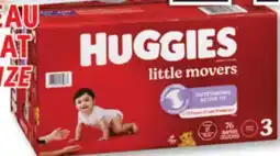 Familiprix HUGGIES, Little Movers or Little Snugglers, Selected diapers offer