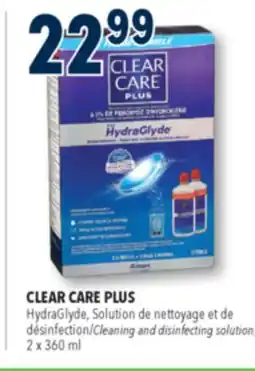 Familiprix CLEAR CARE PLUS, Cleaning and disinfecting solution, 2 x 360 ml offer