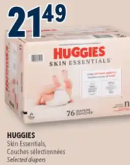 Familiprix HUGGIES Skin Essentials, Selected diapers offer