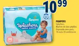 Familiprix PAMPERS, Splashers, Disposable swim pants, 18 or 20 units offer