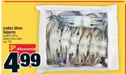 Super C CRABES BLEUS GEPARCO | GEPARCO BLUE CRABS offer