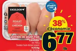Super C poitrines de poulet frais Exceldor | Exceldor fresh chicken breasts offer