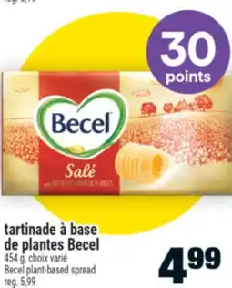 Super C TARTINADE À BASE DE PLANTES BECEL | BECEL PLANT-BASED SPREAD offer