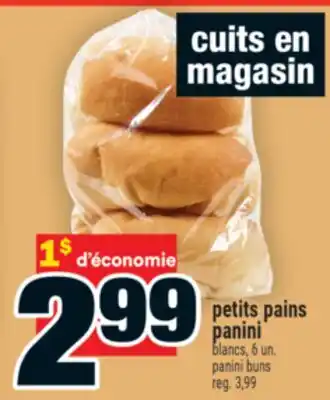 Super C petits pains panini offer