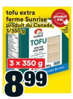 Super C tofu extra ferme Sunrise offer