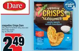 Super C craquelins Crisps Dare | Dare Crisps crackers offer