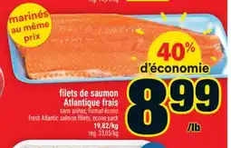 Super C filets de saumon Atlantique frais | fresh Atlantic salmon fillets offer