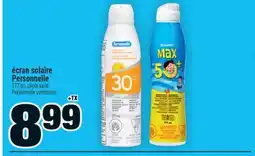 Super C ÉCRAN SOLAIRE PERSONNELLE | PERSONNELLE SUNSCREEN offer