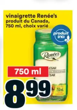 Super C vinaigrette Renée's offer