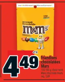 Super C Mars friandises chocolatées, 155-165g / chocolate treats Mars offer