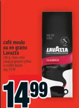 Super C café moulu ou en grains Lavazza | Lavazza ground coffee or coffee beans offer
