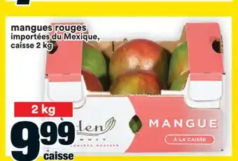 Super C mangues rouges offer