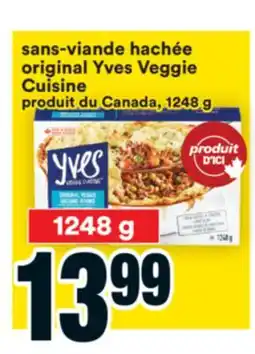Super C sans-viande hachée original Yves Veggie Cuisine offer