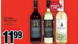 Super C vin rouge, blanc ou rosé | red, white or rosé wine offer