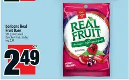 Super C bonbons Real Fruit Dare | Dare Real Fruit candies offer