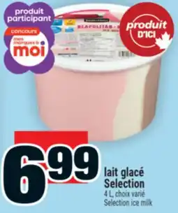 Super C lait glacé Selection | Selection ice milk offer