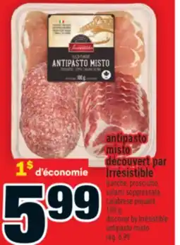 Super C antipasto misto découvert par Irrésistible | discover by Irrésistible antipasto misto offer