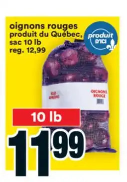 Super C oignons rouges, sac 10 lb offer