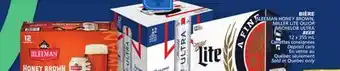 Marché Bonichoix SLEEMAN HONEY BROWN, MILLER LITE OR MICHELOB ULTRA BEER offer