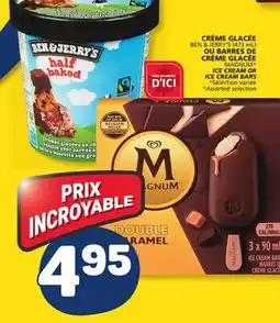 Marché Bonichoix BEN & JERRY'S (473 mL) OR MAGNUM* ICE CREAM OR ICE CREAM BARS offer