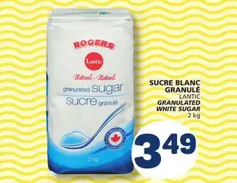 Marché Bonichoix LANTIC GRANULATED WHITE SUGAR offer