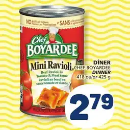 Marché Bonichoix CHEF BOYARDEE DINNER DINNER offer