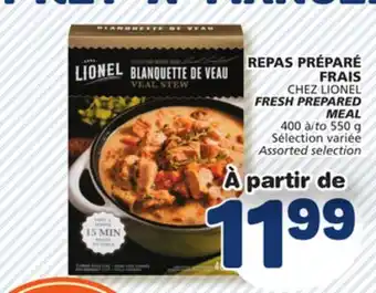 Marché Bonichoix CHEZ LIONEL FRESH PREPARED MEAL MEAL offer
