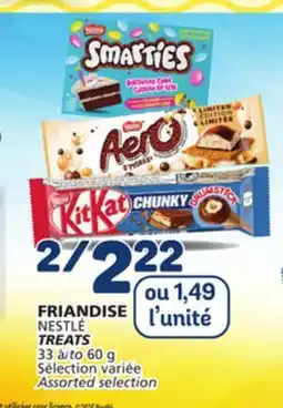 Marché Bonichoix NESTLÉ TREATS offer