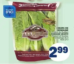 Marché Bonichoix ROMAINE HEARTS offer