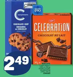 Marché Bonichoix COMPLIMENTS (300 or 350 g) OR LECLERC (200 to 350 g) COOKIES offer