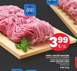 Marché Bonichoix LEAN GROUND PORK offer