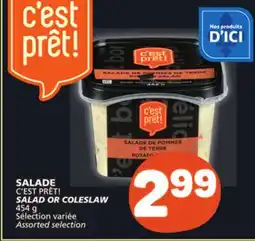 Marché Bonichoix C'EST PRÊT! SALAD OR COLESLAW offer