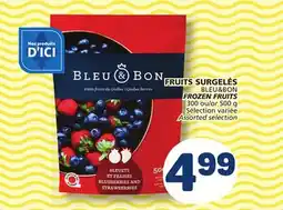 Marché Bonichoix BLEU & BON FROZEN FRUITS offer