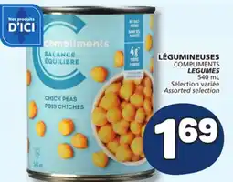 Marché Bonichoix COMPLIMENTS LEGUMES offer