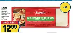 Marché Adonis SAPUTO FROMAGE MOZZARELLA | SAPUTO MOZZARELLA CHEESE offer
