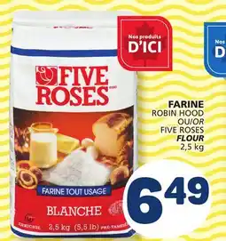 Marché Bonichoix ROBIN HOOD OR FIVE ROSES FLOUR offer