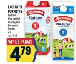 Marché Adonis LACTANTIA PURFILTRE LAIT | LACTANTIA PURFILTRE MILK offer