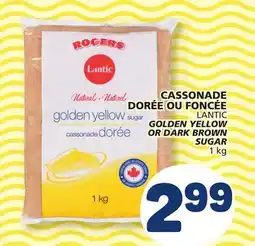 Marché Bonichoix LANTIC GOLDEN YELLOW OR DARK BROWN SUGAR offer
