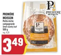 Marché Adonis PREMIÈRE MOISSON PETITE MICHE CAMPAGNARDE | PREMIÈRE MOISSON SMALL COUNTRY LOAF offer
